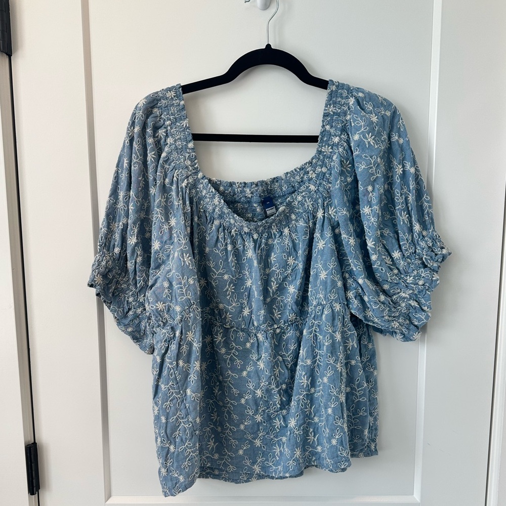 Old Navy Chambray Top